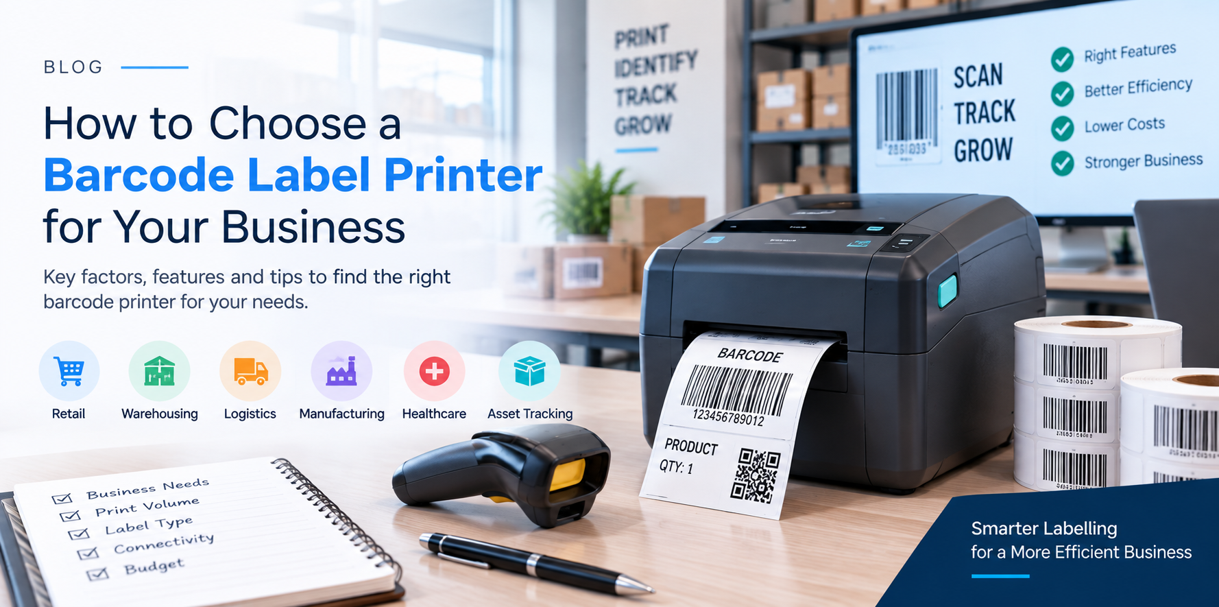 How to choose a barcode label printer for your business